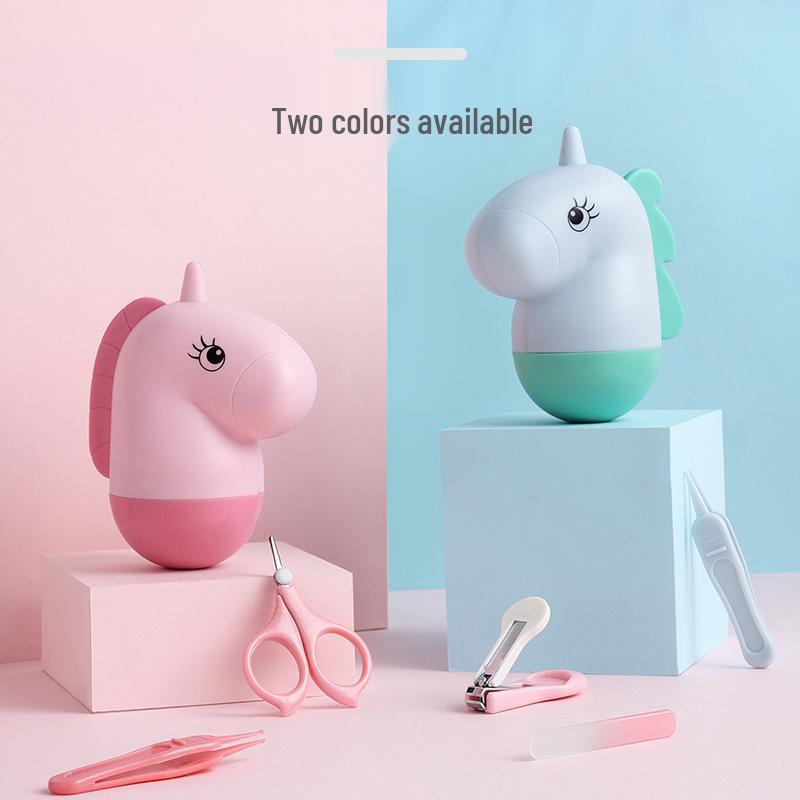 New Baby Nail Care Set: Includes Nail Clippers & Scissors for Infants and Toddlers, Manicure Set for Kids, Maternal and Child Supplies.