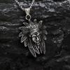 Men's Retro Indian Chief Stainless Steel Pendant