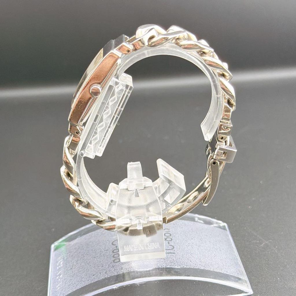 Used Rare Citizen Cross Sea Quartz Ladies Watch Bracelet Retro