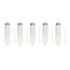 5Pcs Ink Filling Syringe 50ml Injector Drawing Tool with Scale for Printer Cartridge