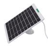 5W Solar Panel Fit for   Pro 5S Surveillance Camera Monocrystalline Silicon Solar  r with 3 Pin Interface for Security Camera Doorbell