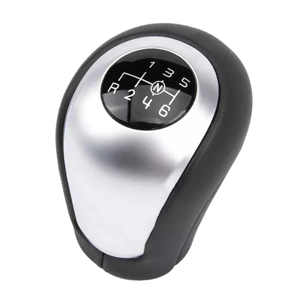 6 Speed Gear Knob Rod Manual Leather Gear Shifter Head For Mercedes FOR  Vito W447 Gearing Knob Rod Part Car Accessories
