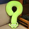 Creative Question Mark Neck Pillow Car Ice Silk Multifunctional Pillow Office Lunch Break Neck Care Holiday Gift for Women