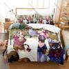 Atelier Totori The Adventurer of Arland Duvet Cover + 2 Pillowcases Alchemist Game Polyester Gamer Bedroom Decor