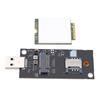 Carte d'extension Adaptateur Key B M.2 NGFF WWAN vers USB 3.0 avec emplacement SIM Carte réseau 4G LTE EM7430 pour 3 4 5G LTE sans fil