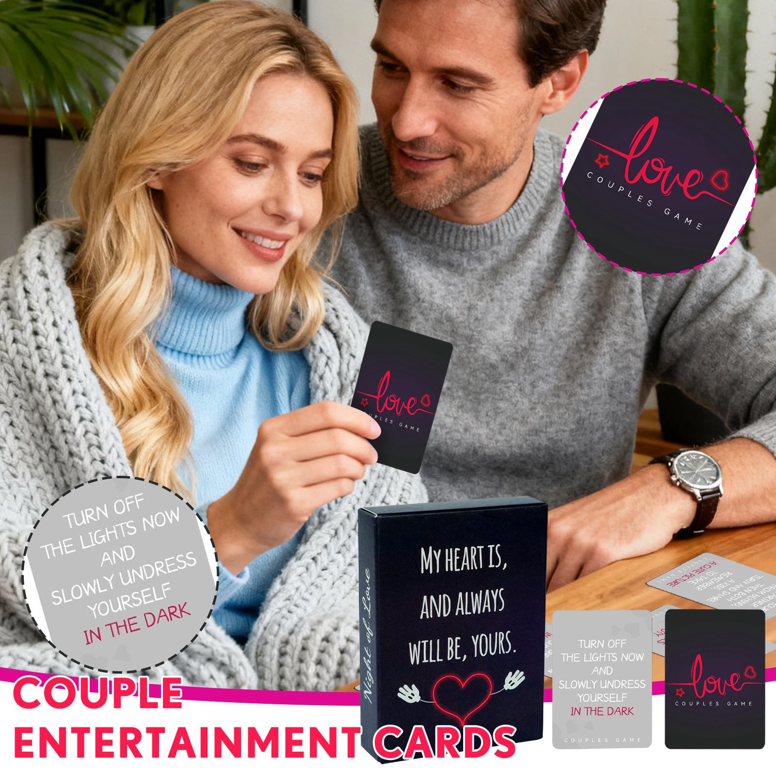 

Карты для игры в свидания Домашние игры для пар Подарок на годовщину Интерактивная игра для отношений на расстоянии Игра для общения перед сном One Size