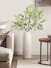 1pc Artificial Plants Branches Green Faux Greenery Plants Decoration for Office Home Indoor