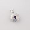 Natural Amethyst Gemstone 925 Sterling Silver Boho Jewelry Designer Pendant 1.37" For Women CP-40-1