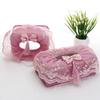Rectangle Cloth Plastic Tissue Box Home Living Room Dining Table Decorate Lace European Style Originality Tissue Storage Boxes