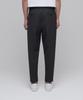 Musinsa Standard Carrot Hidden Banding Crop Slacks [Dark Gray]