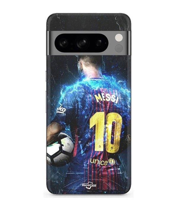 Coque - MANIACASE - Google Pixel 8a Pro - Silicone - Noir - Football