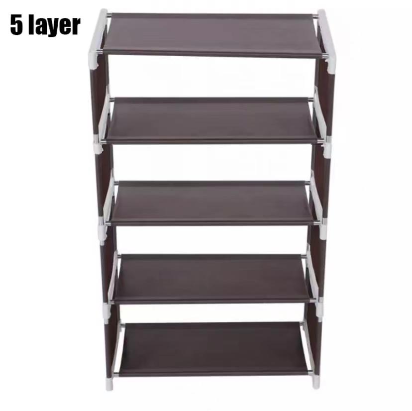 Multilayer Shoe Rack Vanzlife Home Organization and Storage for Shoes Shoe Cabinet Easy Assembly Space-saving Stand Self Home