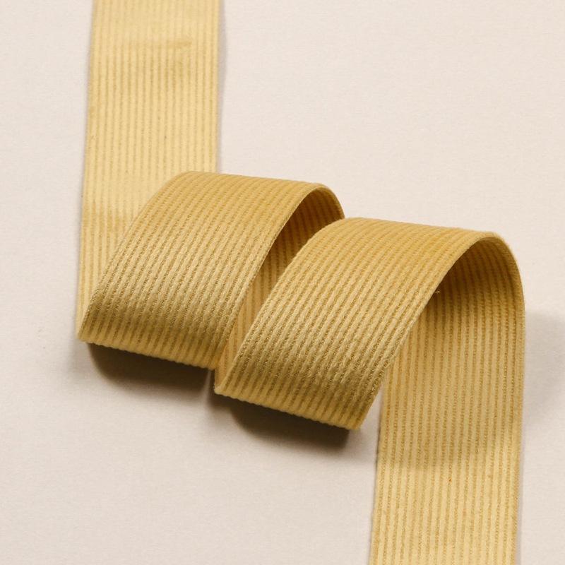 

5yards Double Sided Soft Corduroy Ribbon for DIY Hair Bows Craft Accessories Clothing Material Wedding Gift Box Decoration 15mm-5yards жёлтый