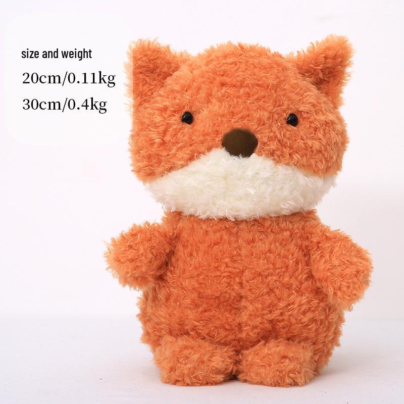 Chubby Animal Plush Doll - Cute Birthday Gift & Comforting Toy