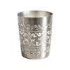 Retro Thaise Blikken Bekers Metalen Drinkbekers voor Bier, Sap, Melk, Koude Dranken Stapelbare Drankbeker voor Buiten Reizen