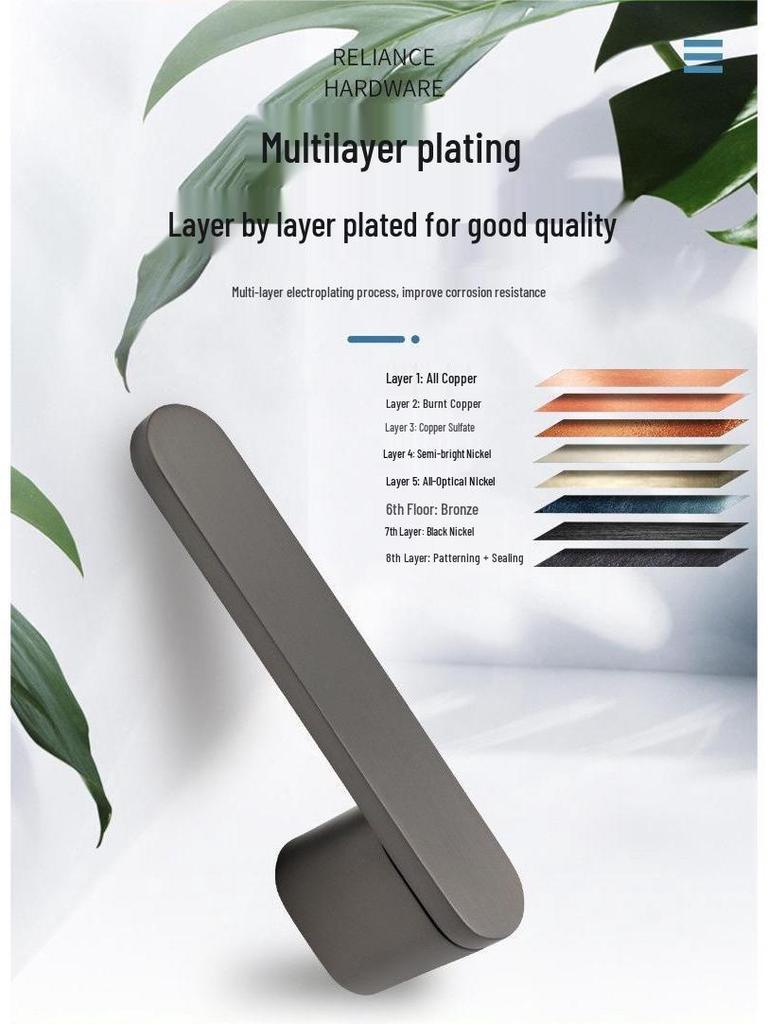 Italian Minimalist Eco Wood Door Handle: Keyless Magnetic Lock for Bathroom or Bedroom