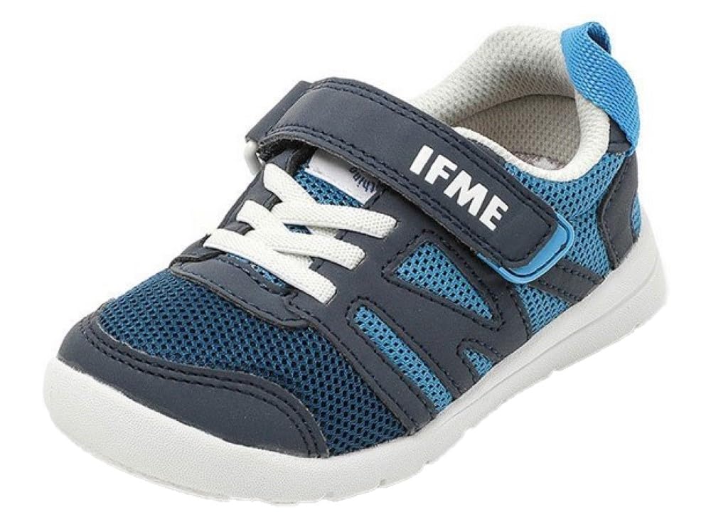 School Shoes LIGHT Slim Boys NAVY Cm E [IFME] 15.5