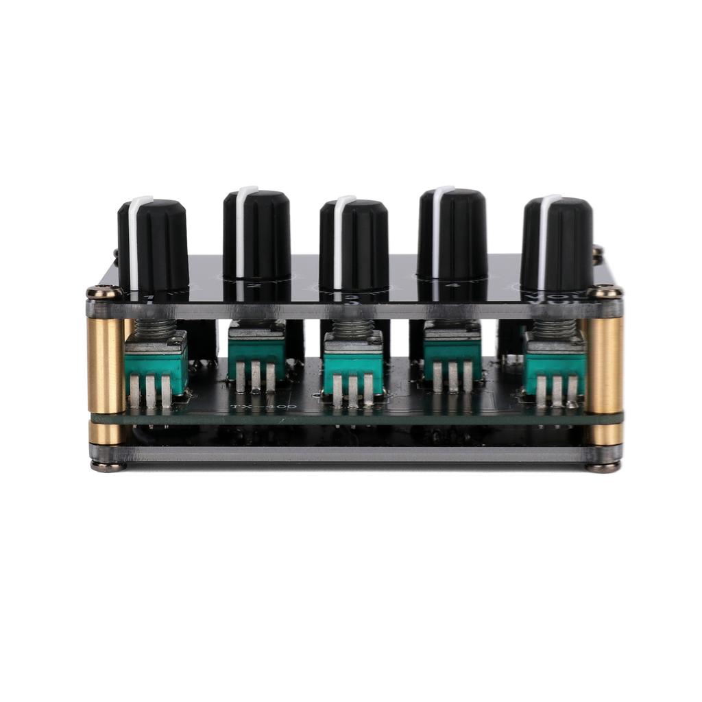 4 in 1 out Passive Mixer Module Mini Stereo 4 Channel Passive Mixer Audio Mixer 4 Audio Input to 1 Output Ultra Compact