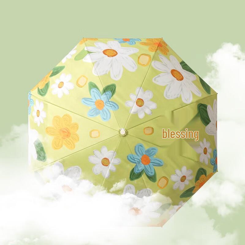 Maydu Women s Three-Fold Double-Layer Sun Umbrella