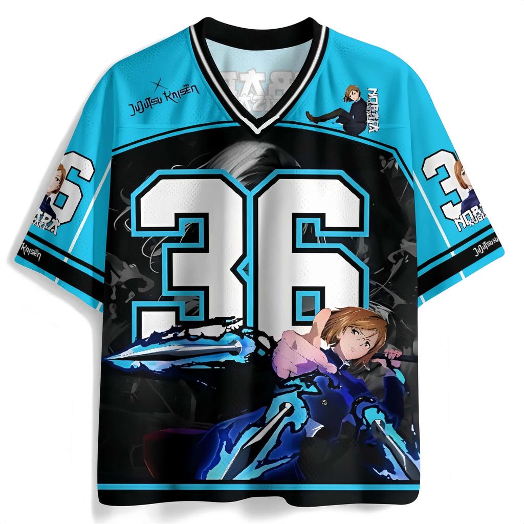 Summer Anime Spell Battle Wild Rose Short Sleeved Adult and Children Fans Fashion Casual Sports Shirt Is A Good Friend of Pants