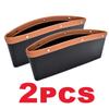 Car Seat Slit Gap Organizer Key/Phone/Co Storage Pocket Car Interior Sundries Bag Pouch Auto Driver Seat Catcher Phone Holder