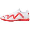 Future Play Soft Comfortable Soccer Shoes Men Sneaker White Fire-Orchid Red 107382-01