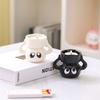 Unique Small Cartoon Briquette Candle Holder Ceramics Tealight Candle Stand for Home Decors Living Room or Bedroom