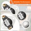 Stove Blower Temperature Regulator Open/Normally Closed Temperature Switches Thermostat For Efficient Heat Management