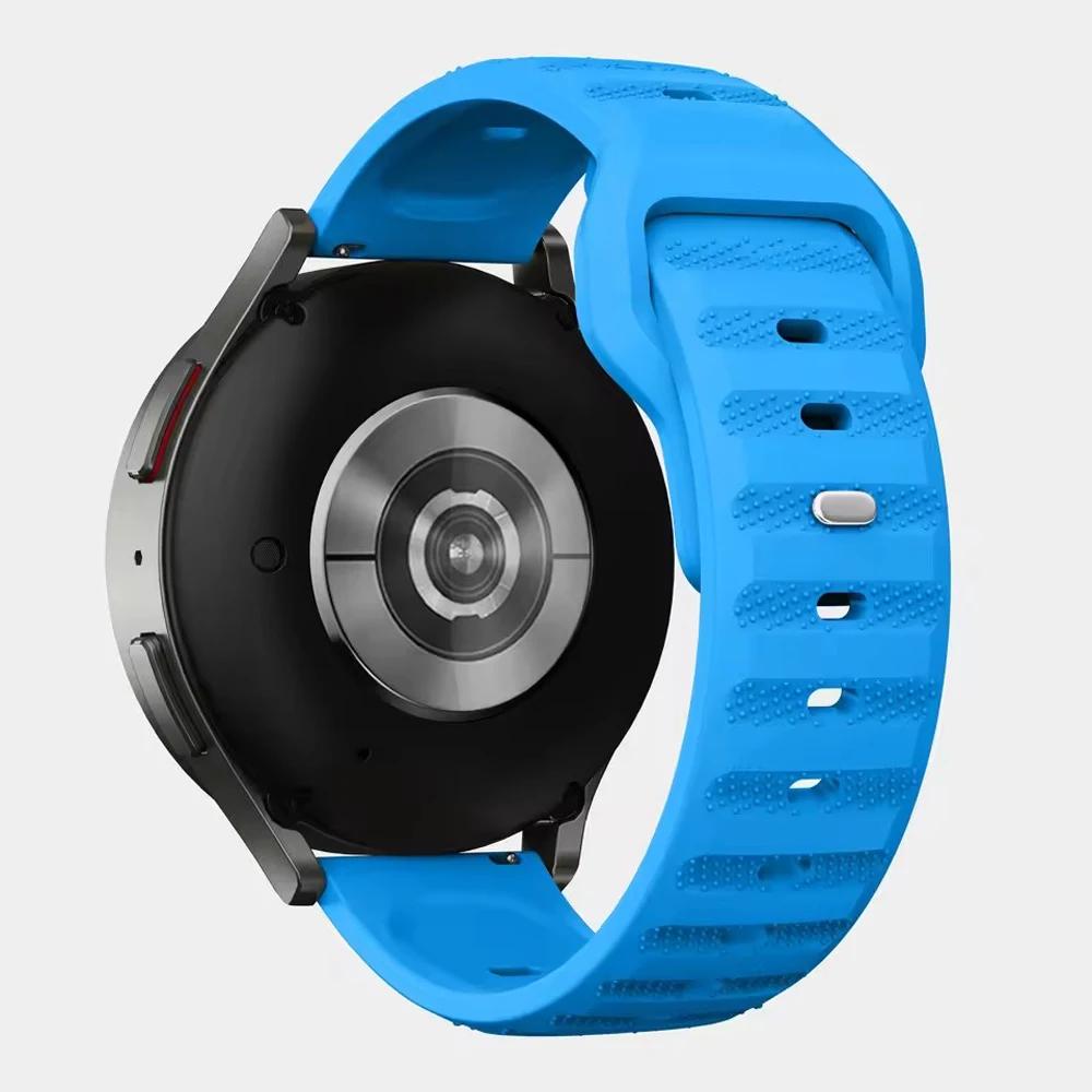 

22mm Silicone Sports Strap For REDMI Watch 5 Lite Breathable Soft Loop Bands For Redmi Watch 5 Active Wrist Replacement Bracelet 1PCS 22MM небесно-голубой
