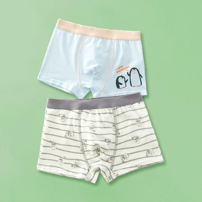 Kids' Cotton Boys' Boxer Briefs - Sizes for Small Kids To Teenagers