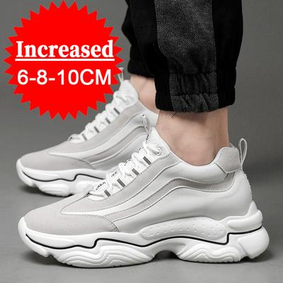 Nuove Scarpe Elevator Uomo Sneakers Scarpe Rialzanti 8CM Scarpe con Zeppa Nascosta Uomo Scarpe Sportive Uomo di Lusso Scarpe Rialzanti