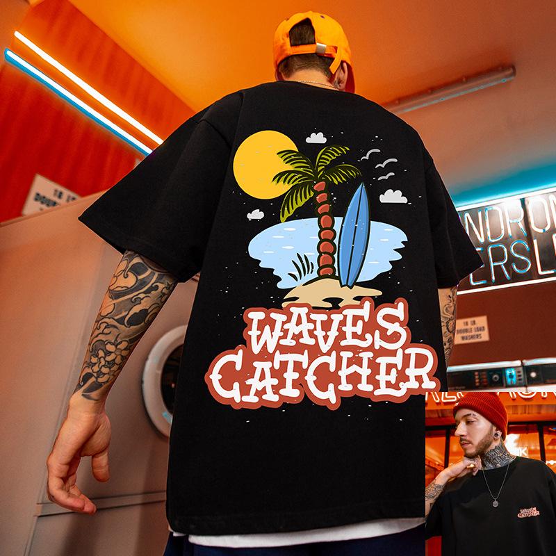 

Трендовая футболка с коротким рукавом большого размера «Маленький дьявол» (М-8XL) 5XL