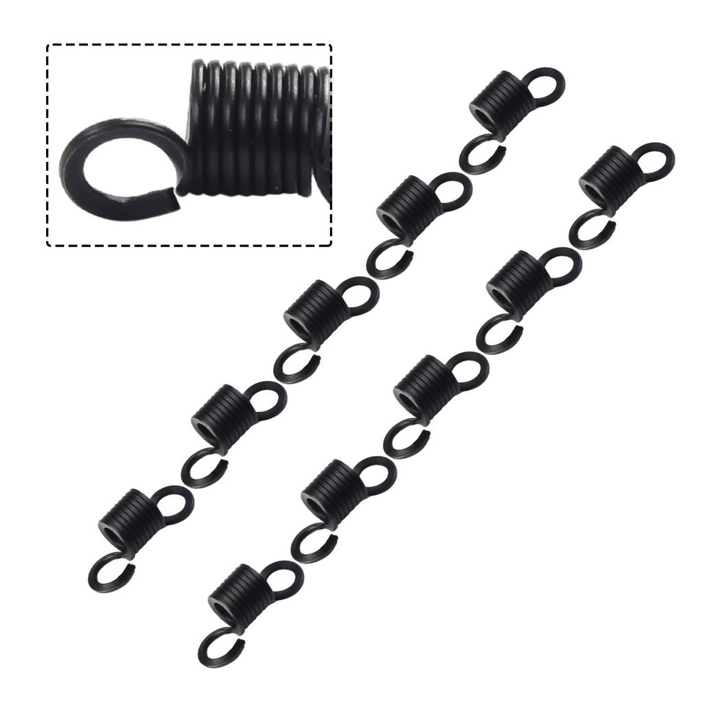 Practical Brand New High Quality Springs Accessories Wire Stripping Spring 10 Pcs Automatic Black For LA815138 LA815238