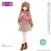 Azone International AZO2 Pleated Skirt Beige Check 1/3
