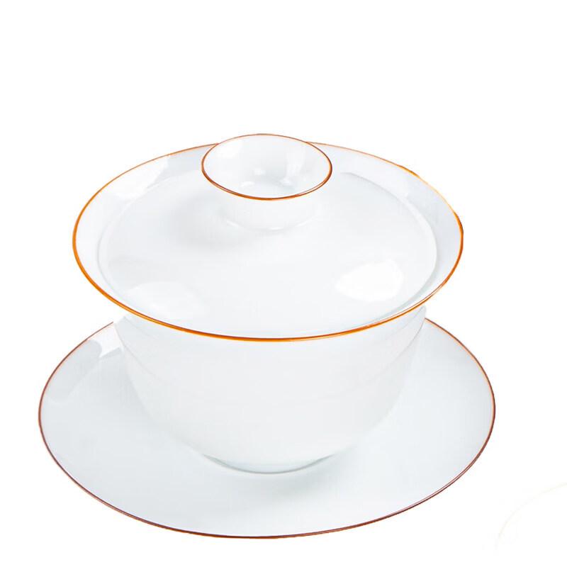 Dehua White Porcelain Gaiwan Lidded Tea Bowl