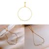 Koreanischer Stil Herz-Charms-Armband mit Zirkon-Verzierung für stilvolle Frauen