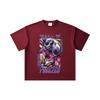 260 GSM Double Yarn 32 Count 100% Cotton Dragon Ball V72 King Cold Print Unisex Heavy Cotton T Shirt