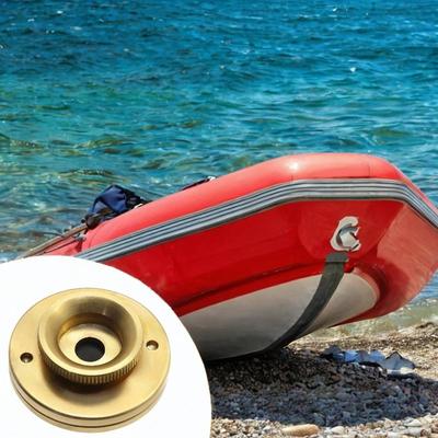 Inflatable Boat Air Valve Accessories Copper High Hardness Universal Kayak Plug, Replace for