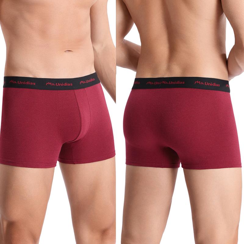 6pcs Boxers Sous-vêtements Homme Coton Slips Homme Sexy Lettre Bande Élastique Sous-vêtements Pour Homme Caleçons