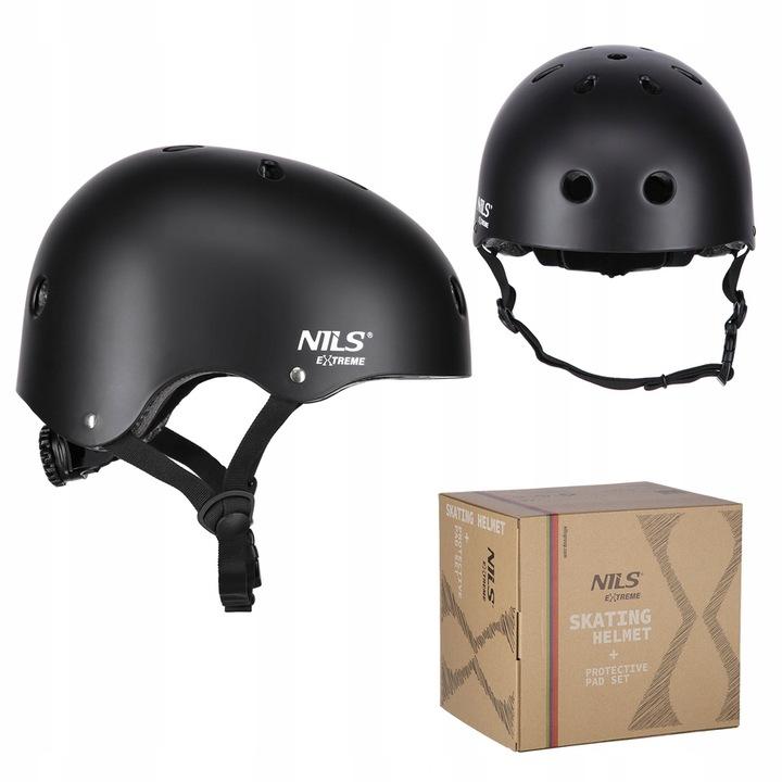 Kask Rowerowy Ochraniacze Na Kolana Na Hulajnogę Deskorolkę Rolki Zestaw