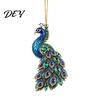 Christmas Tree Decoration Faux Crystal Animal Ornament, Acrylic Flat Print Hanging Decor Holiday Decorations for Tree, Butterfly/Peacock/Bird/Swan
