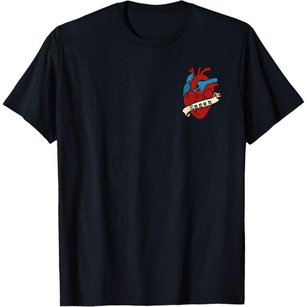 My heart beats for food - my city - Essener Esse T-Shirt