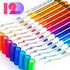 Premium ART WALKER Acrylic Metallic Ink Marker Paint Pen 5mm Soft Brush Tip for Card Making DIY Crafts Decorative Projects