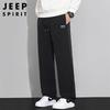 JEEP SPIRIT Herren Fleecegefütterte Straight Leg Freizeithose