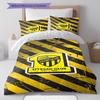 Al-Ittihad FC Pattern Bedding,Quilt Set Quilt Cover Pillowcase Home Birthday Gift(1 * Duvet Cover + 2 * Pillowcase, Without Core)