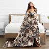 Funny Puppy Dog Throw Blanket Super Soft Micro Flannel Fleece Bed Blankets Plush Lightweight Fluffy Throws Home Decorative