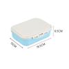 Divided Student Lunch Box with Lid Food Storage Container Portable Microwave Oven Lunch Box  Picnic