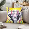 H-Needy Streamer OverloadS Pillow Case Cushion Cover Soft Cute Throw Pillow Case For Car Sofa Pillowcase Polyester With Zipper