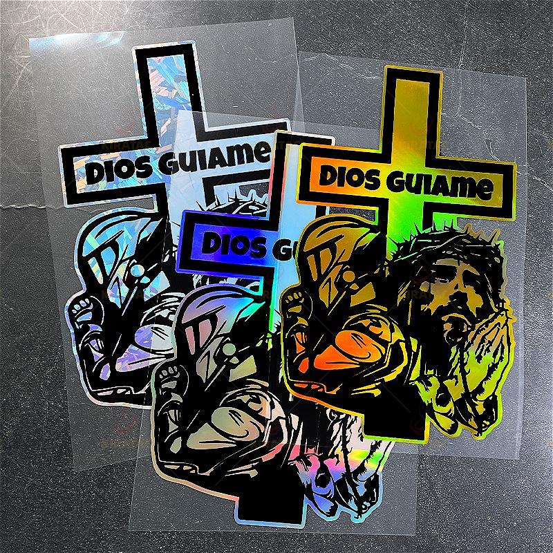 1pc DIOS GUIAME Car Stickers Waterproof for Atuo Windows Trunk Door Motocycle Tailbox Fairings Scooter Universal Vinyl Decals