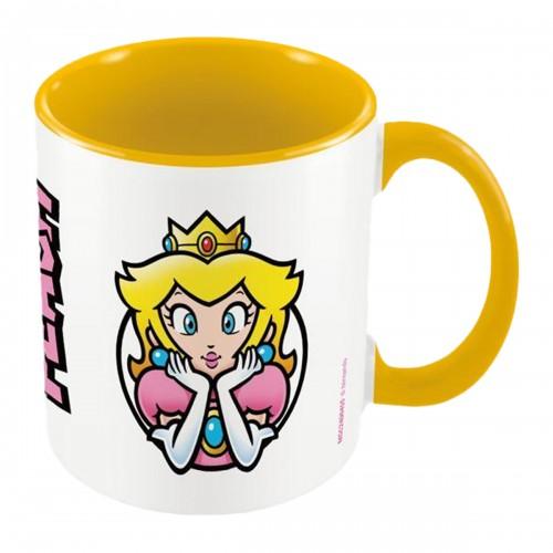 Super Mario Inner Two Tone Princess Peach Mug